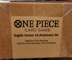 One Piece TCG 1st Anniversary Set - English Version SEALED - Image 1