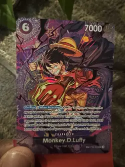 Monkey.D.Luffy (SP) ST26-005 Adventure on Kami's Island Foil - Image 3