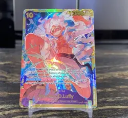 Monkey.D.Luffy OP05-119 SEC - One Piece TCG - English Card Near-Mint Secret Rare - Image 1