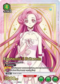 Union Arena Euphemia li Britannia (SR**) - Code Geass: Lelouch of the Rebellion - Image 1