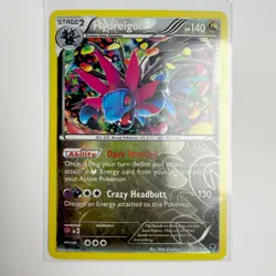 Hydreigon [Reverse Holo] 74/119 XY Phantom Forces Pokemon Card TCG - Image 1