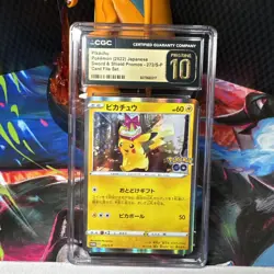 Pikachu 272/S-P Holo Promo - CGC PRISTINE 10 - Card File Set - Pokemon TCG 2022 - Image 1