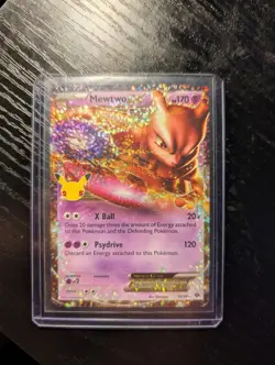 Mewtwo EX 54/99 Celebrations Classic Collection Pokemon Card NM - Image 1