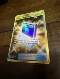 Pokemon Communication Team Up Secret Rare Holo Trainer 196/181 Card English - Image 2