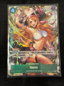 Nami OP14-031 SR* Alt Art One Piece Trading Card Game English Super Rare 🔥🔥🔥 - Image 1
