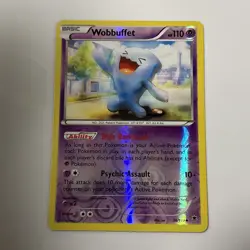 Wobbuffet 36/119 Uncommon XY - Phantom Forces Reverse Holo Pokemon Card - Image 1