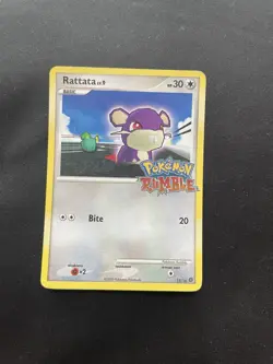 Pokemon Rumble Rattata 15/16 Promo Basic Card Bite 20 Regular English - Image 1