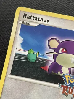 Pokemon Rumble Rattata 15/16 Promo Basic Card Bite 20 Regular English - Image 2