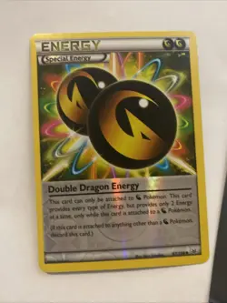 Double Dragon Energy 97/108 Uncommon Reverse Holo Rare Pokemon Card TCG NM - Image 1