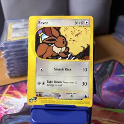 Pokemon TCG Eevee Card Skyridge 54/144 Common MP - Image 1