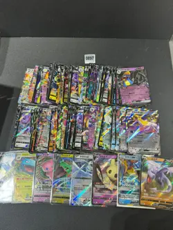 100 Lot All Pokemon Chinese Card Art Gyarados ,Mew,Rayquaza,Mimikyu - Image 2