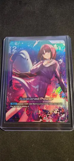 Gundam Card Game Dual Impact Awakened Power GD02-110 (R+) NM - Image 1