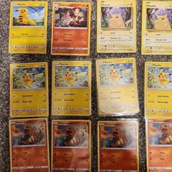 Pokemon Card lot Mint/NM (15) Pikachu Charmander from 2016-19 Non Holo - Image 2