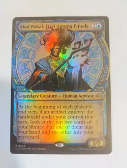 Akal Pakal, First Among Equals - 292 - Foil - LCI - NM - MTG Magic the Gathering - Image 1