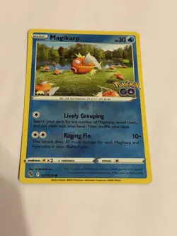 Pokemon GO Sylveon Magikarp Articuno Moltres Regular Holo 4 Cards Lot English - Image 3