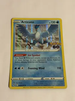 Pokemon GO Sylveon Magikarp Articuno Moltres Regular Holo 4 Cards Lot English - Image 5
