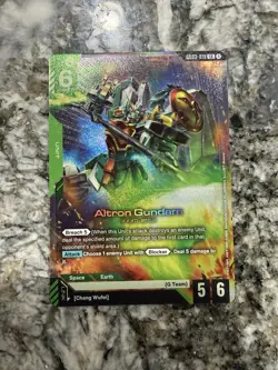 Altron Gundam GD03-018 LR - Steel Requiem - Gundam TCG English Card Came CCG - Image 1