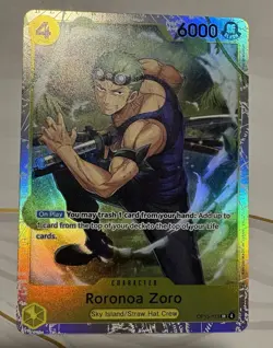 Roronoa Zoro SR OP15-113 ENGLISH ONE PIECE Card Adventure on KAMI’s Island OP15 - Image 1