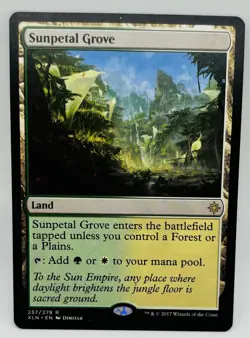 MTG Sunpetal Grove Ixalan Regular - Image 1