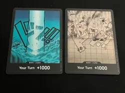2pc Don!! Card OP-15 Adventure On Kami’s Island Double Pack Set 10 - One Piece - Image 1