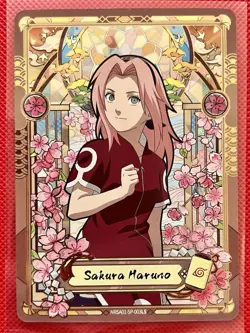 Sakura Haruno NARUTO NRSA01-SP-003L5 Naruto Kayou Card - ENGLISH - Heaven Scroll - Image 1