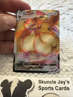 Eevee VMAX SWSH087 SWSH: Sword & Shield Promo Cards Holo - Image 1