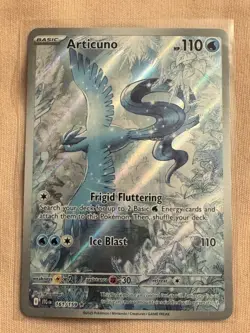 Pokemon Card Articuno 161/159 Sv09: Journey Together Holo - Image 1