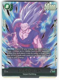 Son Gohan: SH FB07-121 SCR Fusion World Dragon Ball Super Card - Image 1