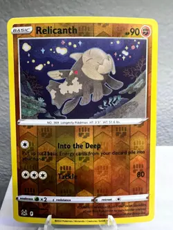 Relicanth 101/196 - Lost Origin - Reverse Holo - Uncommon - Pokemon Card - NM - Image 1