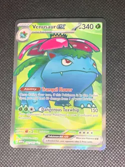 Venusaur ex 182/165 - S&V 151 Pokemon Card - NM - Image 1