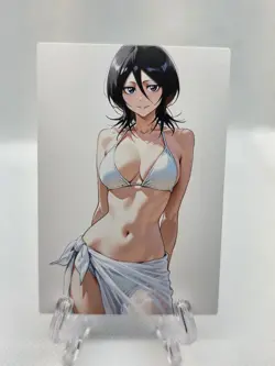 Rukia Kuchiki Bleach Anime Waifu Card - Image 1