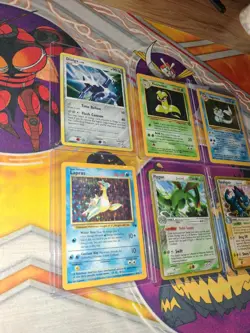 Pokemon Card Lot 6 Rare Cards Holo Vintage Collection - Ungraded HEAVILY PLAYED - Image 2