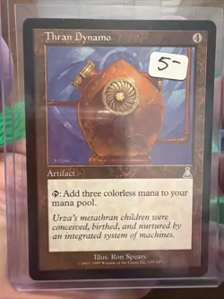 MTG Thran Dynamo Urza's Destiny 139/144 Regular Uncommon Card - Image 1