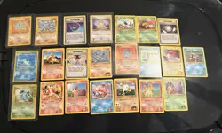 Old Vintage Pokemon Card Lot 22 Neo Destiny Jungle Gym Challenge LP-HP Blaines C - Image 1