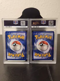 Latios And Latias EX Pokemon Dragon PSA 5 EX Pair, Tcg Cards Holo E Series Vinta - Image 2