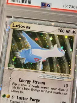 Latios And Latias EX Pokemon Dragon PSA 5 EX Pair, Tcg Cards Holo E Series Vinta - Image 4