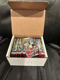 36 Sealed Scarlet & Violet Base Set Pokemon Booster Card Packs Box GardevoirU - Image 1