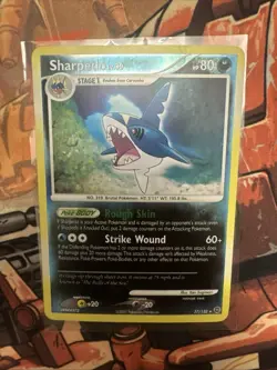 Sharpedo Reverse Holo Rare Card 37/132 Secret Wonders Series NM Condition - Image 1