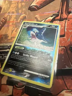 Sharpedo Reverse Holo Rare Card 37/132 Secret Wonders Series NM Condition - Image 2