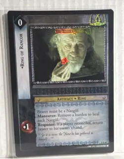 Decipher Lord of the Rings TCG FOIL Nazgul Ring 3 Card Lot 0R12 0R13 0R14 - Image 3