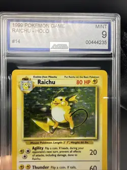 Pokemon TCG Raichu Holo Rare Card Base Set, 14/102 - Image 3