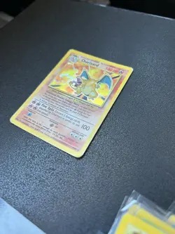 Pokemon Charizard 4/102 Base Set Holo Rare HP 1999 Wizards of the Coast Card - Image 2