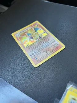 Pokemon Charizard 4/102 Base Set Holo Rare HP 1999 Wizards of the Coast Card - Image 3