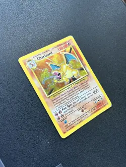 Pokemon Charizard 4/102 Base Set Holo Rare HP 1999 Wizards of the Coast Card - Image 5