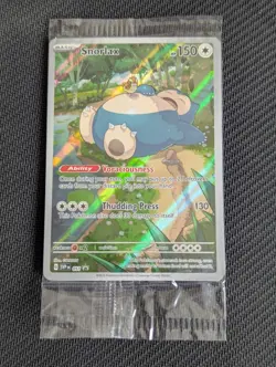 Snorlax 051 Sv: Scarlet & Violet Promo Cards Holo SEALED - Image 1