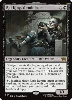 Rat King, Verminister [TMT - 71] - NM [Foil] TCG MTG - Image 1