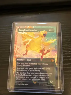 Traveling Chocobo (Borderless) Final Fantasy Regular - Image 1