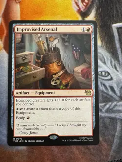 Improvised Arsenal 92 - NM - Teenage Mutant Ninja Turtles - MTG - Image 1