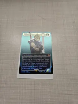 Cloud, Midgar Mercenary (Borderless) (Surge Foil) Final Fantasy Foil English - Image 1