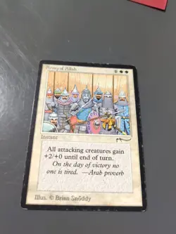 Army of Allah - MTG - Arabian Nights - MP - Image 2